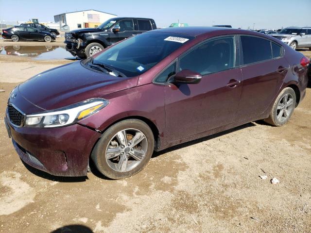 KIA FORTE LX 2018 with VIN 3KPFL4A73JE257439 - Photo from auction