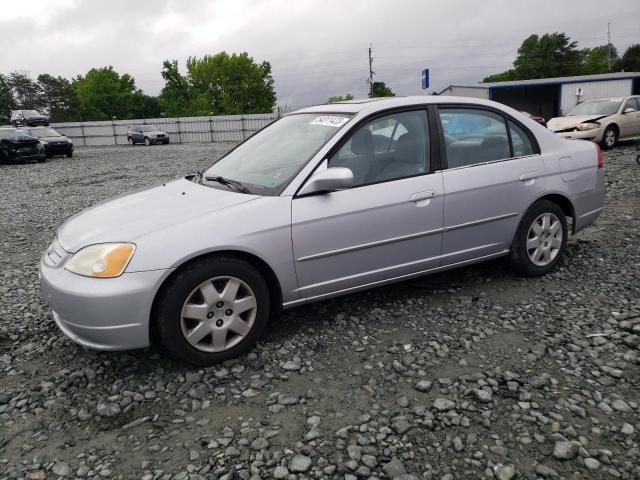 Photo 1 from auction – 2001 HONDA CIVIC EX with VIN 1HGES26761L067980