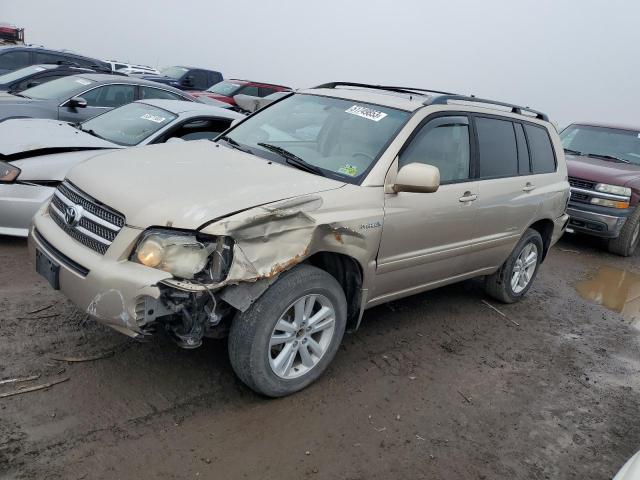 TOYOTA HIGHLANDER 2006 with VIN JTEEW21A760028700 - Photo from auction