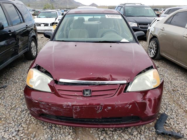 Photo 5 from auction – 2003 HONDA CIVIC LX with VIN 2HGES16503H527580