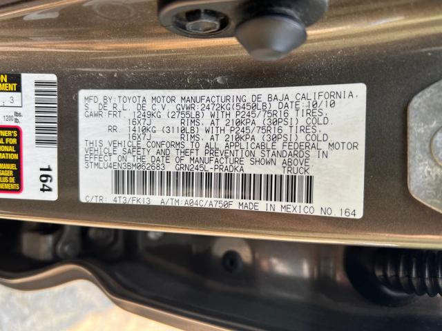 Photo 10 from auction – 2011 TOYOTA TACOMA DOU with VIN 3TMLU4EN3BM062683