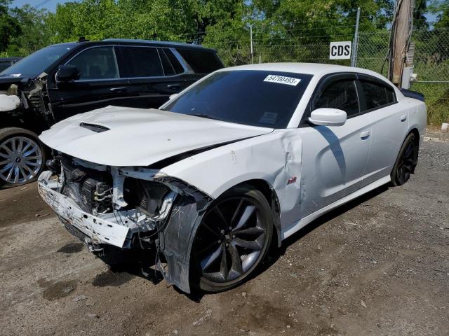 DODGE CHARGER SC 2019 with VIN 2C3CDXGJXKH697107 - Photo from auction