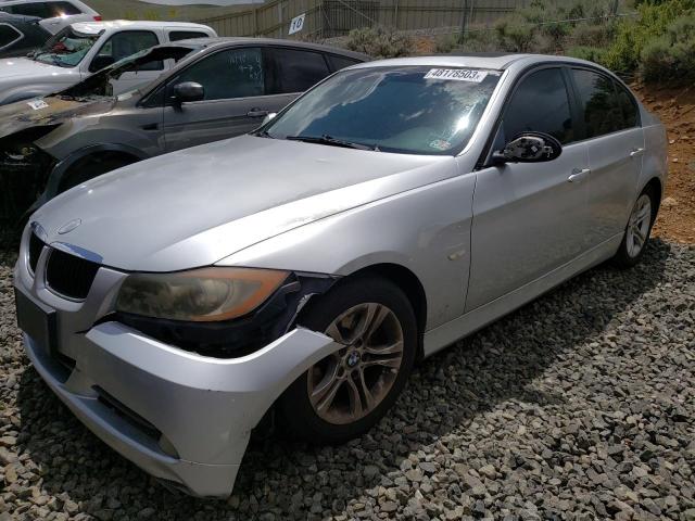 BMW 328 I 2008 with VIN WBAVA37508NL51850 - Photo from auction