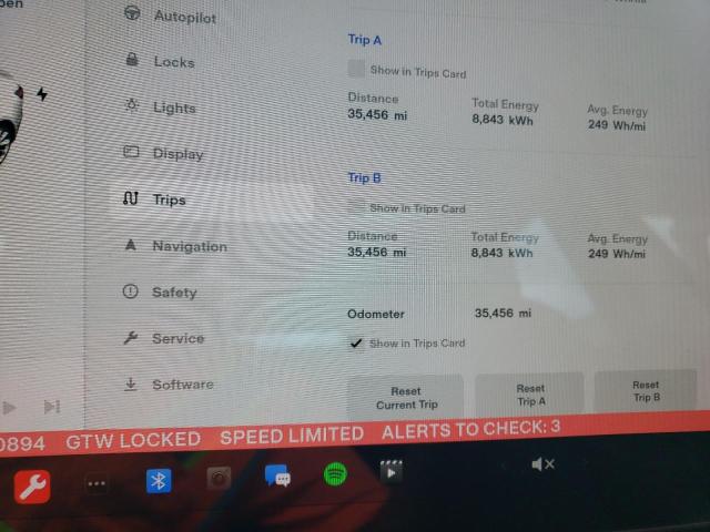 Photo 9 from auction – 2021 TESLA MODEL 3 with VIN 5YJ3E1EA4MF020894