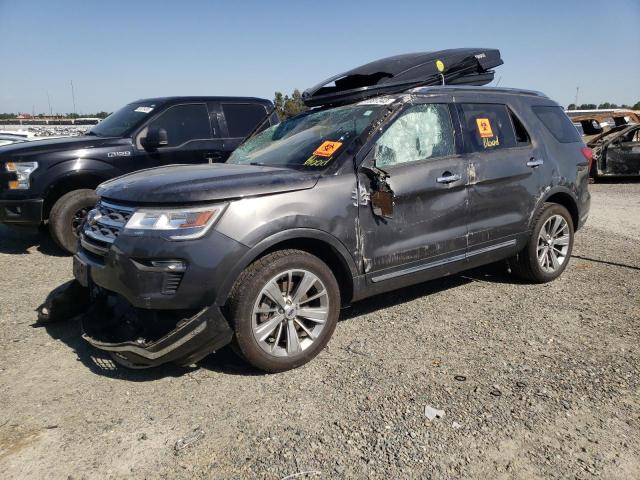 FORD EXPLORER L 2018 with VIN 1FM5K8F82JGC14858 - Photo from auction