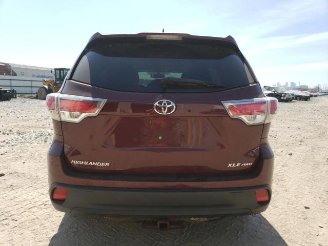 Photo 6 from auction – 2016 TOYOTA HIGHLANDER with VIN 5TDJKRFH8GS293508