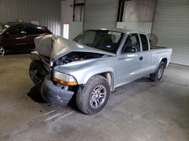 DODGE DAKOTA SXT 2004 with VIN 1D7GL12KX4S663327 - Photo from auction