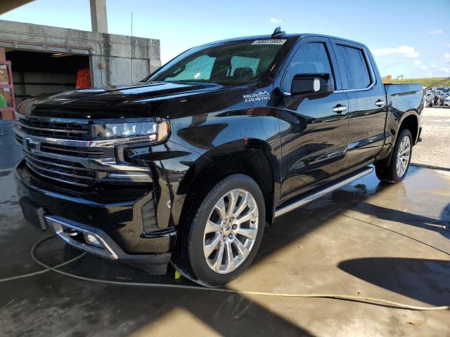 CHEVROLET SILVERADO 2021 with VIN 3GCUYHEL2MG303102 - Photo from auction