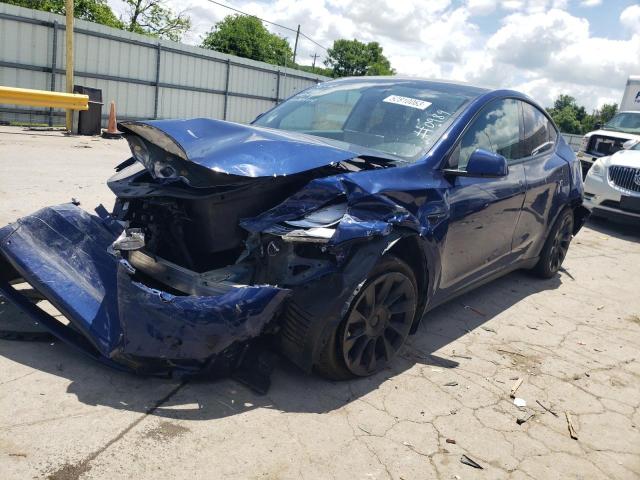 TESLA MODEL Y 2021 with VIN 5YJYGDEE7MF300989 - Photo from auction