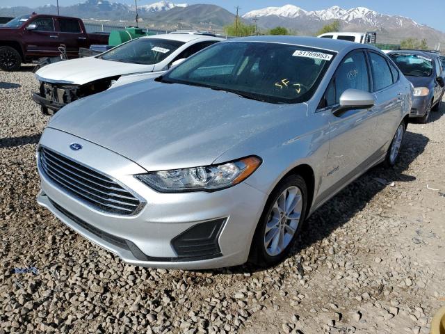 FORD FUSION SE 2019 with VIN 3FA6P0LU5KR265428 - Photo from auction