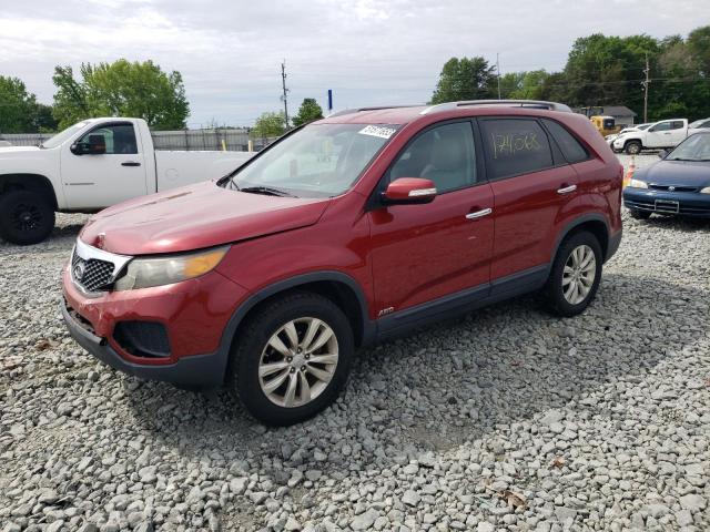 KIA SORENTO BA 2011 with VIN 5XYKTDA21BG067517 - Photo from auction
