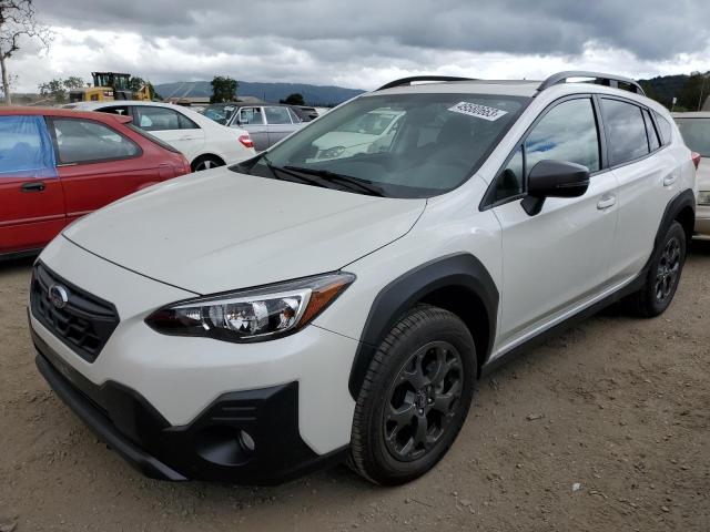 SUBARU CROSSTREK 2022 with VIN JF2GTHSC3NH229651 - Photo from auction