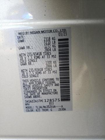 Photo 14 from auction – 2023 NISSAN MURANO S with VIN 5N1AZ2AJ7PC128575
