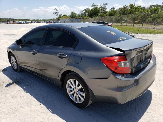 Photo 2 from auction – 2012 HONDA CIVIC LX with VIN 19XFB2F56CE001166