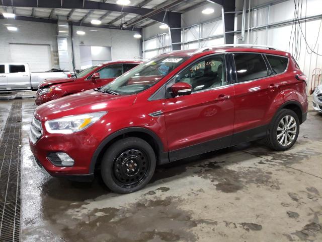 Photo 1 from auction – 2018 FORD ESCAPE TIT with VIN 1FMCU0J93JUC31818