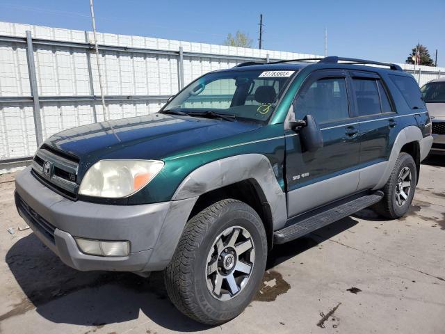 TOYOTA 4RUNNER SR 2003 with VIN JTEBT14R630003712 - Photo from auction