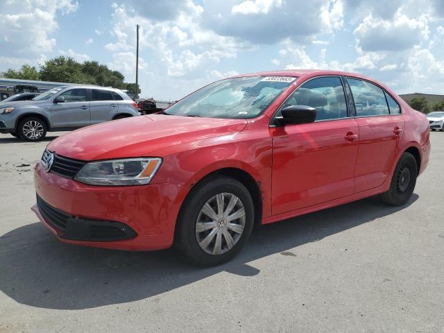 VOLKSWAGEN JETTA BASE 2013 with VIN 3VW1K7AJ3DM253408 - Photo from auction