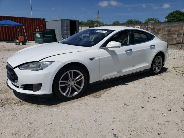 TESLA MODEL S 2013 with VIN 5YJSA1CG0DFP03822 - Photo from auction