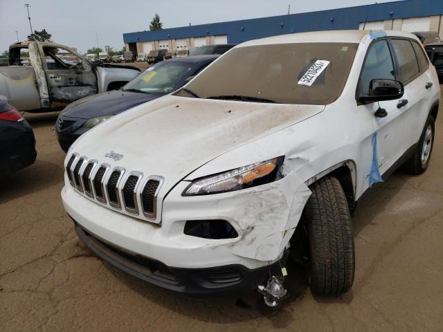 JEEP CHEROKEE S 2014 with VIN 1C4PJMAB0EW223503 - Photo from auction