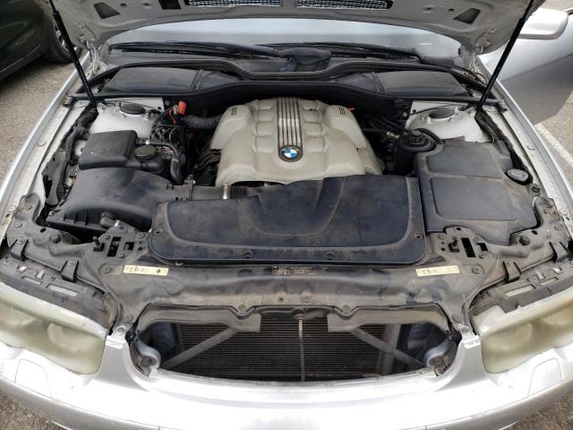 Photo 11 from auction – 2005 BMW 745 LI with VIN WBAGN63555DS57016