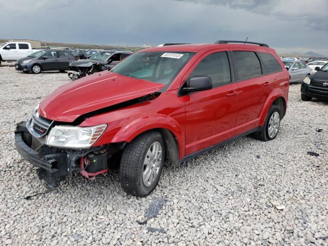 DODGE JOURNEY SE 2017 with VIN 3C4PDCABXHT561972 - Photo from auction
