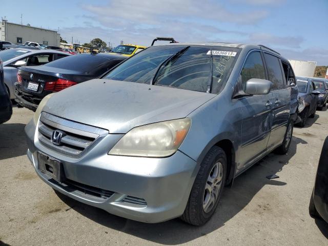 HONDA ODYSSEY EX 2007 with VIN 5FNRL387X7B013335 - Photo from auction