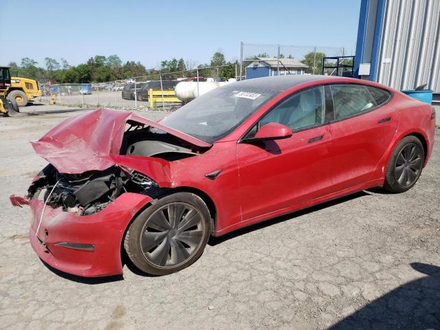 TESLA MODEL S 2022 with VIN 5YJSA1E60NF474032 - Photo from auction