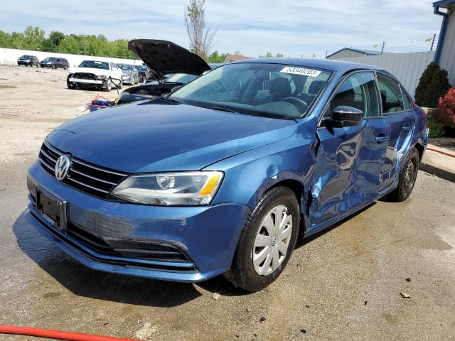 VOLKSWAGEN JETTA BASE 2015 with VIN 3VW2K7AJ0FM290407 - Photo from auction
