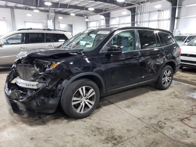 HONDA PILOT EXL 2016 with VIN 5FNYF6H84GB118577 - Photo from auction