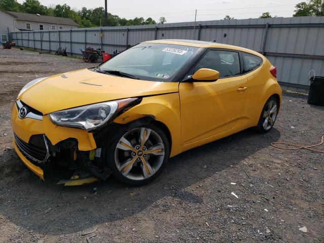 HYUNDAI VELOSTER 2012 with VIN KMHTC6AD4CU051292 - Photo from auction