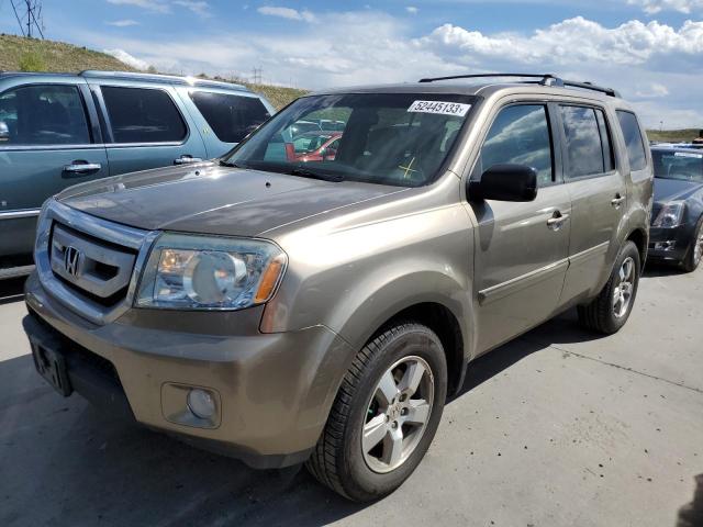HONDA PILOT EX 2010 with VIN 5FNYF4H46AB035922 - Photo from auction