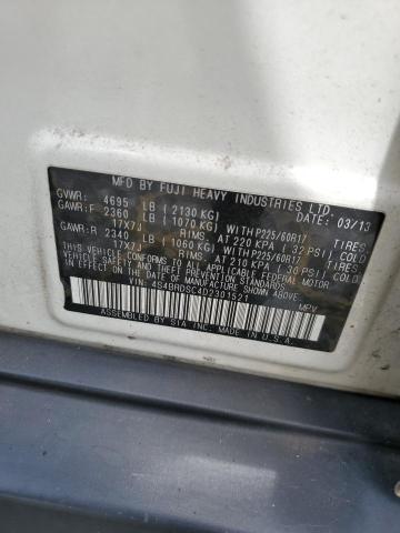 Photo 14 from auction – 2013 SUBARU OUTBACK 3. with VIN 4S4BRDSC4D2301521