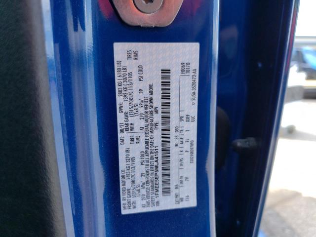 Photo 14 from auction – 2021 FORD BRONCO FIR with VIN 1FMEE5EP5MLA41511