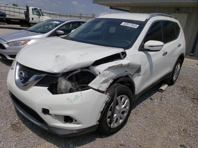 NISSAN ROGUE S 2016 with VIN KNMAT2MT9GP615269 - Photo from auction