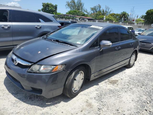 HONDA CIVIC HYBR 2010 with VIN JHMFA3F26AS002647 - Photo from auction
