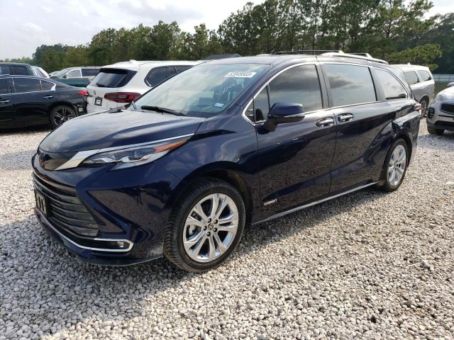 Photo 1 from auction – 2021 TOYOTA SIENNA LIM with VIN 5TDERKEC4MS049263