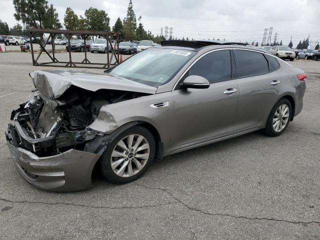 KIA OPTIMA EX 2016 with VIN 5XXGU4L35GG012248 - Photo from auction