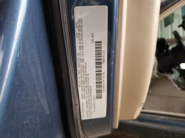 Photo 14 from auction – 2007 SUBARU OUTBACK OU with VIN 4S4BP62C377339511