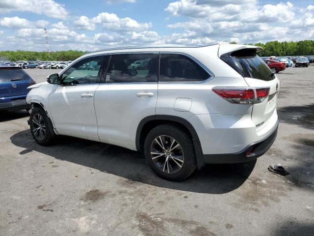 Photo 2 from auction – 2016 TOYOTA HIGHLANDER with VIN 5TDJKRFH2GS248743