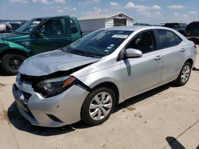 TOYOTA COROLLA L 2016 with VIN 5YFBURHE9GP496174 - Photo from auction