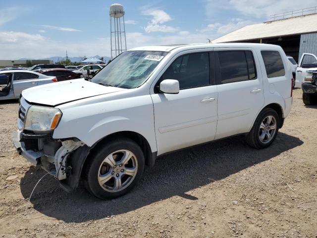 HONDA PILOT EXL 2012 with VIN 5FNYF3H58CB038326 - Photo from auction
