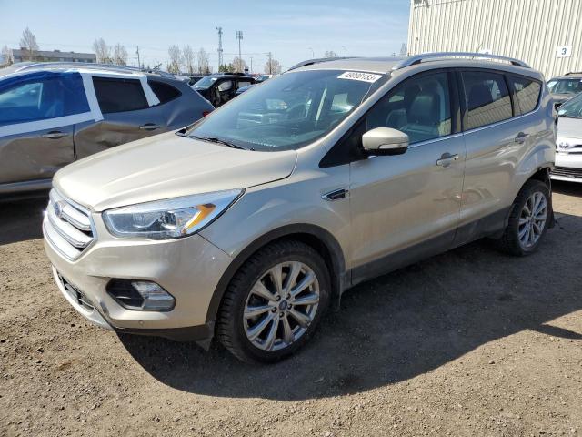 FORD ESCAPE TIT 2017 with VIN 1FMCU9J98HUE27249 - Photo from auction