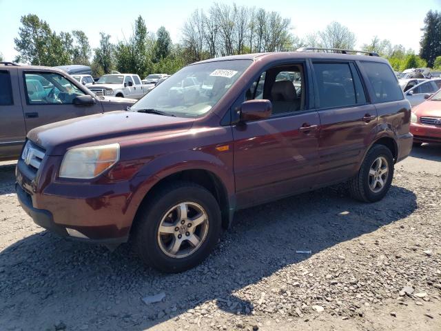 HONDA PILOT EXL 2007 with VIN 5FNYF18517B021748 - Photo from auction