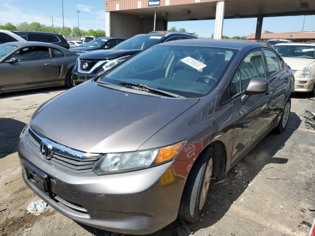 HONDA CIVIC LX 2012 مع رقم تعريف المركبة 19XFB2F50CE106530 - صورة من المزاد