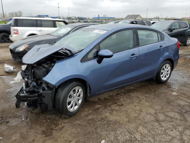 KIA RIO LX 2016 with VIN KNADM4A38G6654948 - Photo from auction