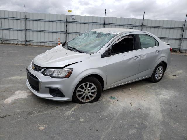 CHEVROLET SONIC LT 2017 with VIN 1G1JD5SH4H4121944 - Photo from auction