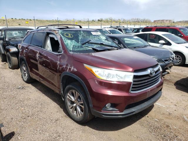 Photo 4 from auction – 2014 TOYOTA HIGHLANDER with VIN 5TDJKRFH2ES010940