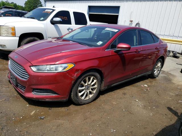 FORD FUSION S 2016 with VIN 3FA6P0G70GR376254 - Photo from auction