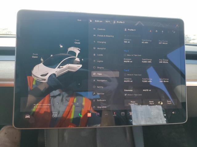 Photo 9 from auction – 2022 TESLA MODEL 3 with VIN 5YJ3E1EA2NF190012