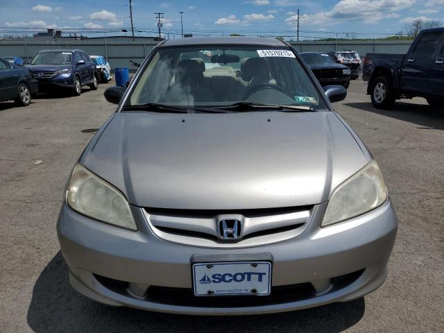 Photo 5 from auction – 2005 HONDA CIVIC with VIN JHMES16535S003347